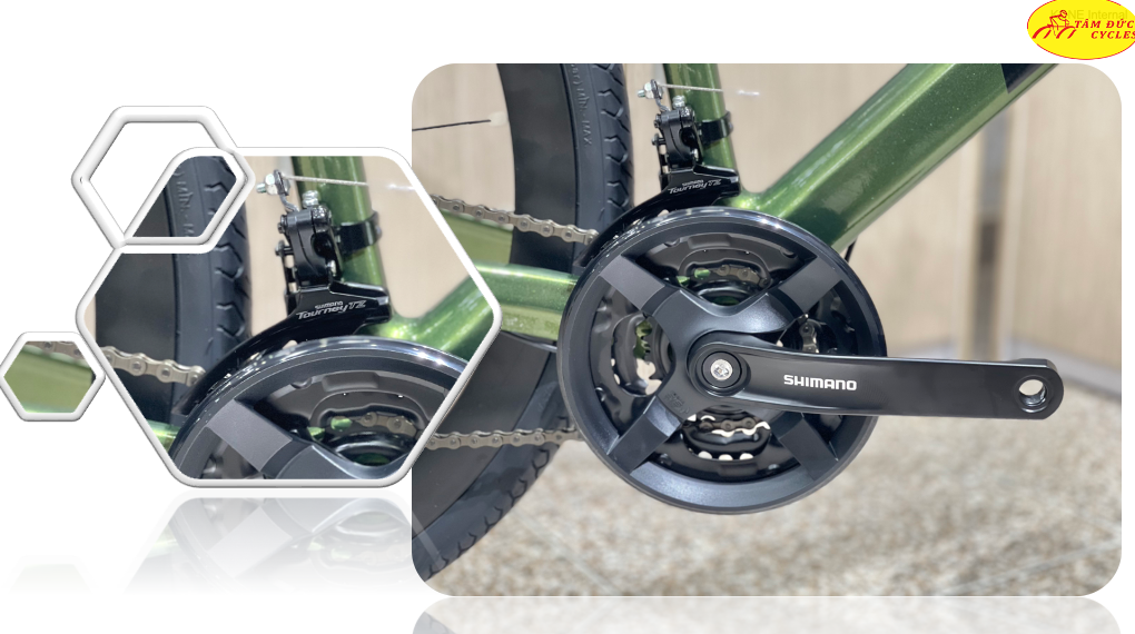 Xe Đạp Touring Catani CA-6.3 – Phanh dầu Shimano