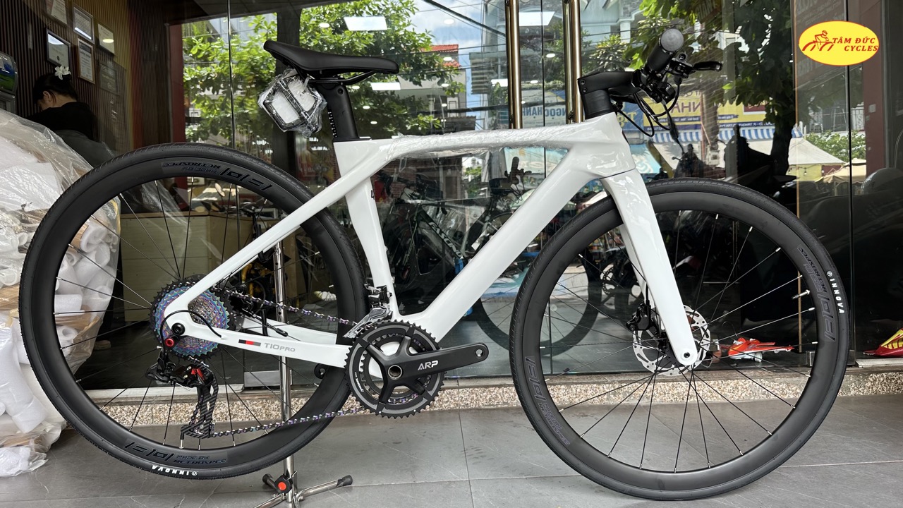 XE ĐẠP TWITTER T10 TAY NGANG CARBON