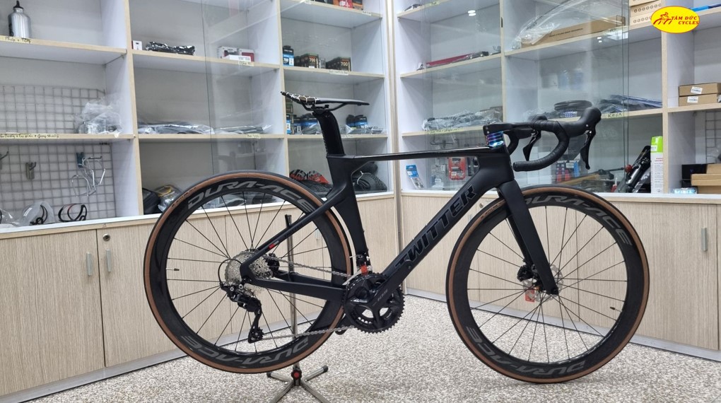 XE ĐẠP ĐUA TWITTER R12 FULL CARBON R7120